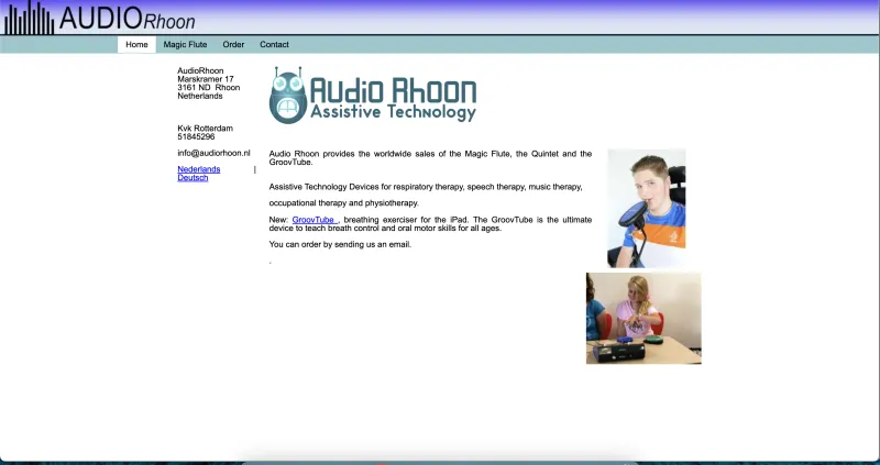 AudioRhoon desktop screenshot